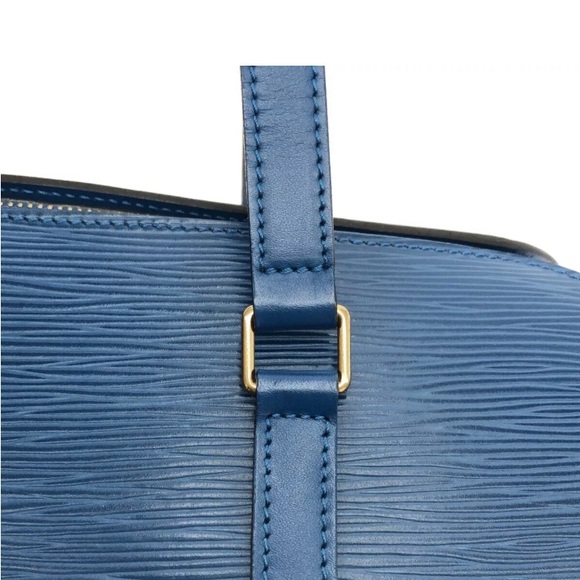 Auth LOUIS VUITTON Soufflot M52225 Toledo Blue Epi MI0965 Handbag - Picture 10 of 12